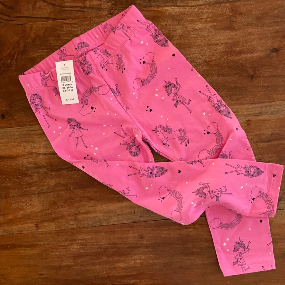 Gap Kids Girls Pink Legging NWT